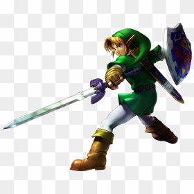 Zelda Link Transparent Background - Ocarina Of Time Link Concept Art, HD Png Download - no transparent png