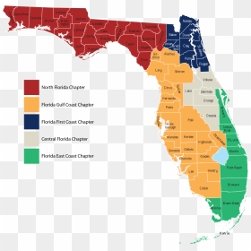 Click To Enlarge - North Florida Map, HD Png Download - florida map png