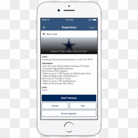Dallas Cowboys App Season Ticket Holder Discount, HD Png Download - dallas cowboys png