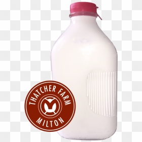 1/2 Gallon Whole Milk - Thatcher Farm Egg Nog, HD Png Download - glass of milk png