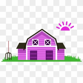 Cartoon Agriculture Purple Transprent - Cartoon Purple House, HD Png Download - cory in the house png