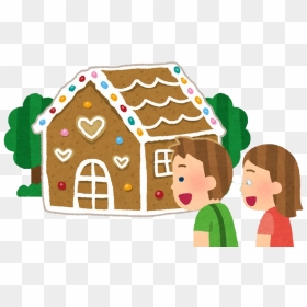 Hansel And Gretel House Png Clipart - Transparent Gingerbread House Png, Png Download - house clipart png
