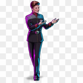 Star Trek Timelines Png Clipart , Png Download - Captain Janeway And Admiral Janeway, Transparent Png - star trek png
