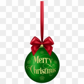 Free Png Merry Christmas Ball Greendeco Png - Merry Christmas Balls Clipart, Transparent Png - merry christmas decoration png