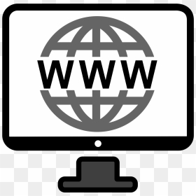 Internet Clipart Computer Internet - Internet Logo Transparent Png, Png Download - internet icon png