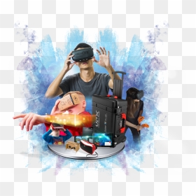 Virtual Reality Education Vrxone Kit - Virtual Reality Augmented Reality Png, Transparent Png - vr png