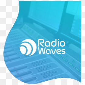 Light Blue Radio Waves Blob - Floor, HD Png Download - radio waves png