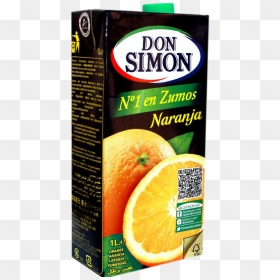 Orange Juice 1l - Don Simon Orange Juice, HD Png Download - juice png