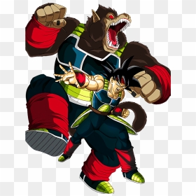 Bardock Png Photo - Badack Great Ape Dbz, Transparent Png - bardock png