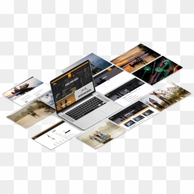 Oneida Eagle Bows Hook Creative Website Mockup - Design, HD Png Download - creative web design png