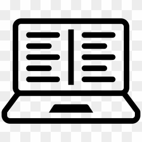 This Is A Picture Of A Laptop Computer - E Learning Icon Png, Transparent Png - laptop icon png