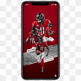 Julio Jones Wallpaper Iphone, HD Png Download - julio jones png