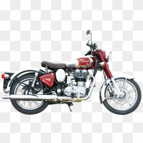 Royal Enfield Classic Chrome Motorcycle Bike Png Image - Royal Enfield Classic Png, Transparent Png - royal enfield bullet png