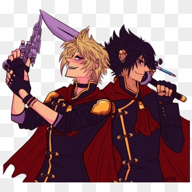 “ I Love The Uniforms In Final Fantasy Type - Prompto X Noctis Transparent, HD Png Download - noctis png