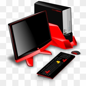 Computer Desktop Pc Png - Gaming Pc Clipart, Transparent Png - computer images hd png