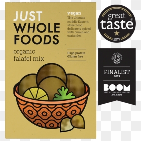 Just Wholefoods Falafel Mix, HD Png Download - whole foods logo png