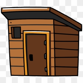 Wooden House Clipart Png , Png Download - Cartoon Shed Png, Transparent Png - house clipart png