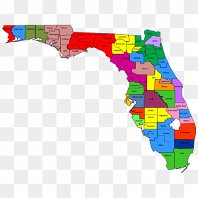 Florida Early Learning Coalition, HD Png Download - florida map png