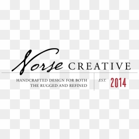 Norse Creative Design Branding - Calligraphy, HD Png Download - creative design png