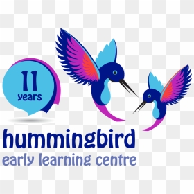 Hummingbird Nursery Dubai - Hummingbird Early Learning Centre Logo, HD Png Download - hummingbird png