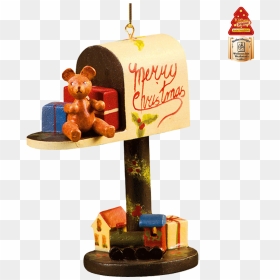 Mailbox "merry Christmas - Teddy Bear, HD Png Download - merry christmas decoration png