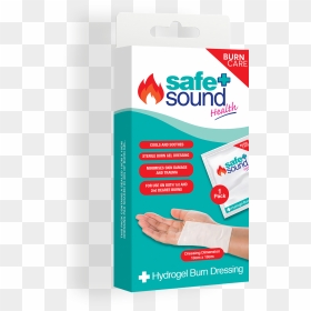 Safe And Sound Health Hydrogel Burn Dressing - Dressing, HD Png Download - burnt paper png