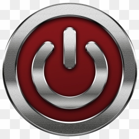 Emblem, HD Png Download - power button png