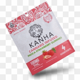 Kanha-strawberry - Kanha Indica Strawberry Gummies 100mg, HD Png Download - indica png