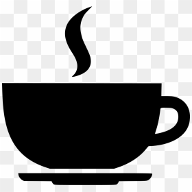 Drink Beverage Cup Coffee Tea Hot Restaurant Cafe - Icon Coffee Png Free, Transparent Png - hot tea cup png