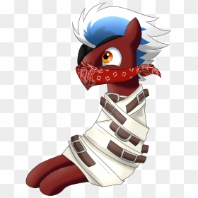 Bandana, Bondage, Cloth Gag, Gag, Oc, Oc Only, Oc - Gagged Bandana Tied Up, HD Png Download - flying cloth png