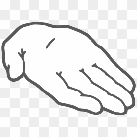 Simple Hand Extended In Offer Clip Arts - Palm Of Hand Clipart, HD Png Download - special offer png icon