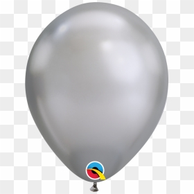Chrome Silver, Qualatex - Qualatex Chrome Silver Balloons, HD Png Download - whatsapp single emoji png