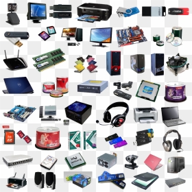 Transparent Computer Accessories Png - All The Parts Of Computer, Png Download - computer images hd png