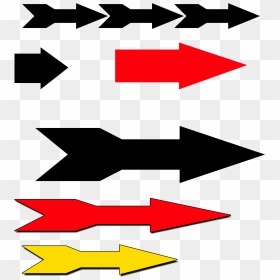 Different Shapes Of Arrow Signs - Emblem, HD Png Download - arrow marks png