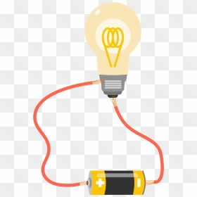 Mit Graduates Struggle To Light A Bulb With A Battery - Light Bulb With Wires, HD Png Download - glowing bulb png