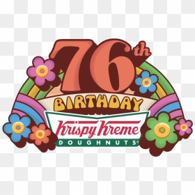Krispy Kreme Doughnuts, HD Png Download - birthday logo png