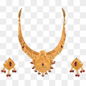 Necklace Earring Orra Jewellery Gold - Jewellery Gold India Png, Transparent Png - jewellery png images