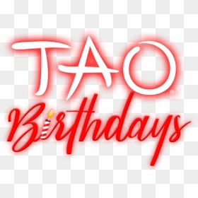 Tao Birthday Packages Logo - Graphic Design, HD Png Download - birthday logo png