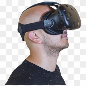 Guy With Vr Headset Png, Transparent Png - vr png