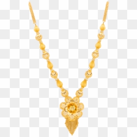 Jewellery Necklace Gold Jewelry Design Wedding Sari - Gold Jewellery Designs Necklace, HD Png Download - jewellery png images