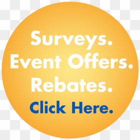 Surveys Offers Rebates Icon Reduced - Circle, HD Png Download - special offer png icon