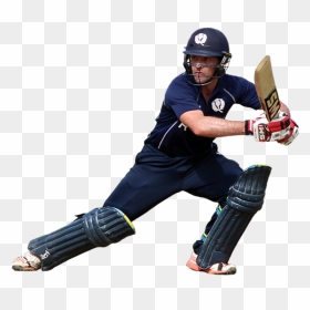 Con - Cricket Playing Man Png, Transparent Png - cricket bat and ball png