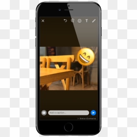 Iphone, HD Png Download - whatsapp single emoji png