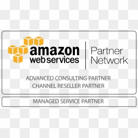 Aws Msp Logo - Amazon Web Services, HD Png Download - aws logo png