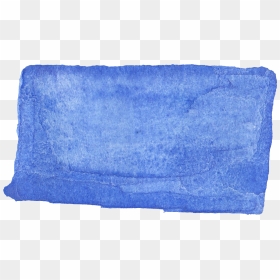 Blue Watercolor Rectangle Png, Transparent Png - blue rectangle png