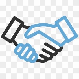 Icon Hand Shake - Transparent Background Partnership Icon, HD Png Download - hand symbol png