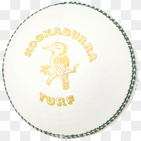 Kookaburra Turf Cricket Ball, 156g, 4 Piece, White - Platter, HD Png Download - white cricket ball png