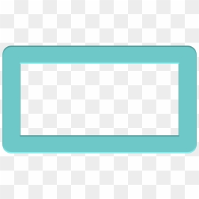 Transparent Blue Rectangle Frame Clipart - Colorfulness, HD Png Download - blue rectangle png