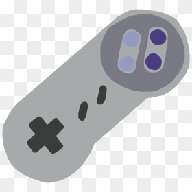 Snes Controller Simple Art No Background Variant - Vector Snes Controller Png, Transparent Png - nes controller png