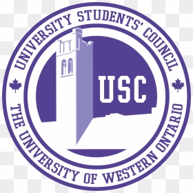 Usc Uwo , Png Download - University Students Council Uwo, Transparent Png - usc png